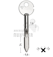 KRX17  KR-17X  XKV6 - Чертеж