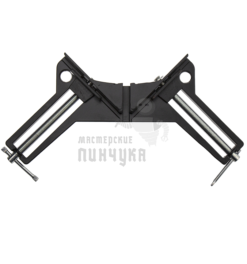 Струбцина угловая, 75 мм, алюминиевая Sparta