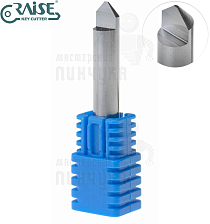 Вертик.фреза RAISE DW1090 90° CARBIDE (90°xD6x40x1T)