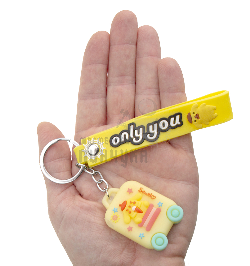 Брелок для ключей "Пом Пом Пурин Чемодан" 