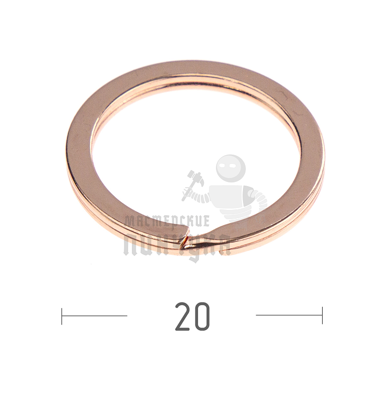 КОЛЬЦО ПУДРОВОЕ 20D ПЛОСКОЕ 