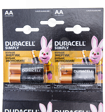 Батарейка DURACELL LR6  2*10 BL20 отрывной  (20/200/16000)