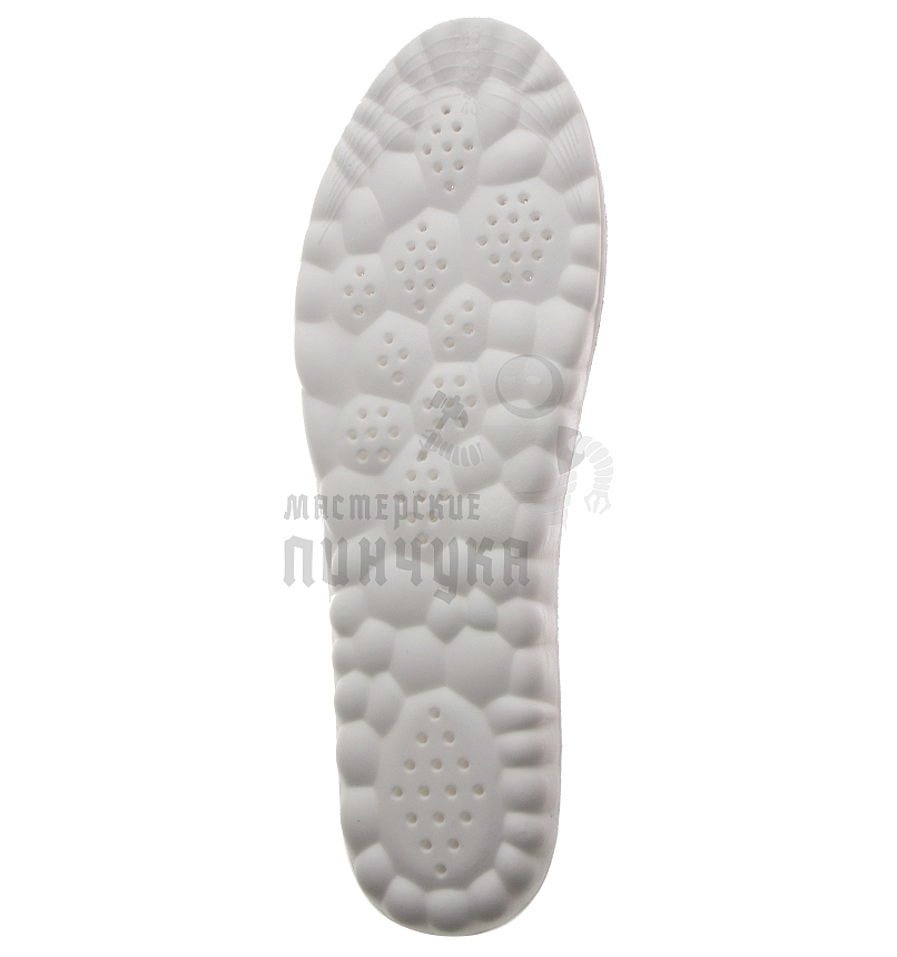 Стельки для обуви "Nateno", цв.серо-белый, р-р 40-46