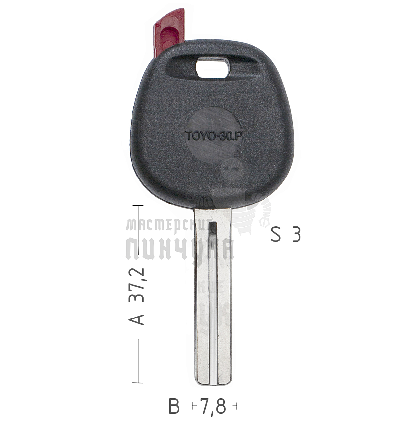 T00TY47P TP00TOYO-30P TOY48BT0 а/пласт.с мест.п/чип TOYOTA