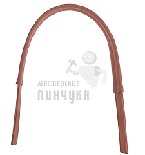 Ручка сумочная, плоская (2080), 65см, цв.персиковый - Чертеж