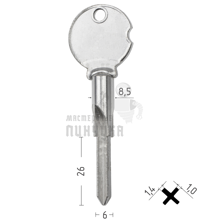 Крест XTU-3 Турция CANAS