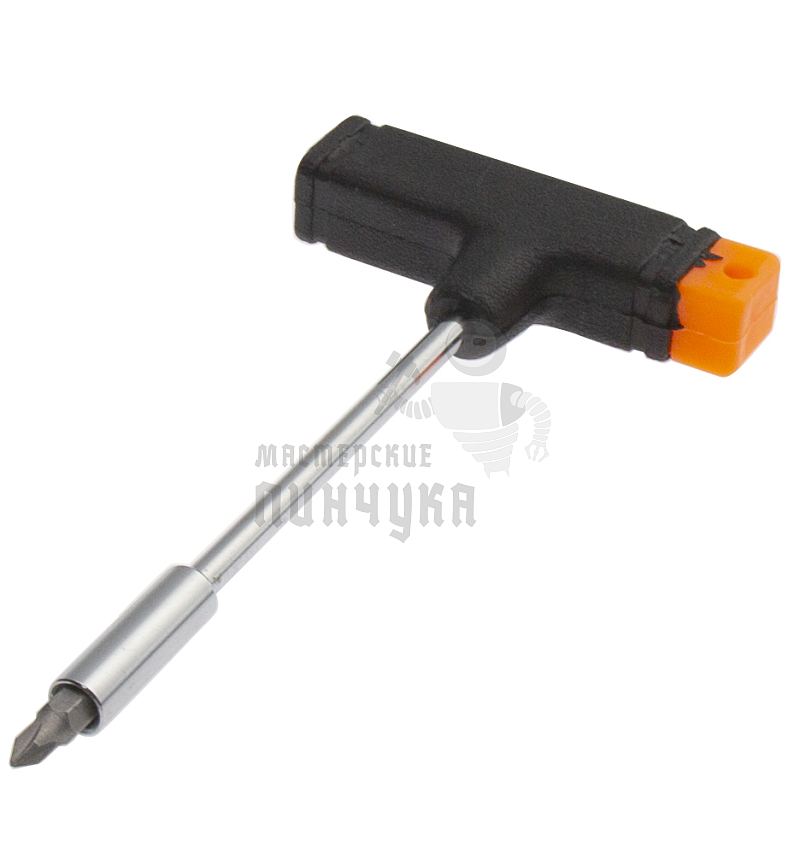 Отвертка с Т-образной ручкой, набор бит, 11 шт, Sparta