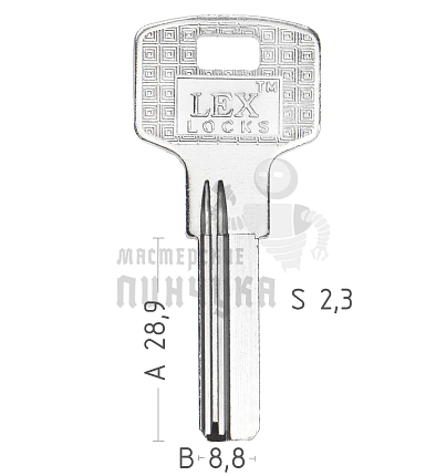 LEX LOCKS ВЕРТ КНР
