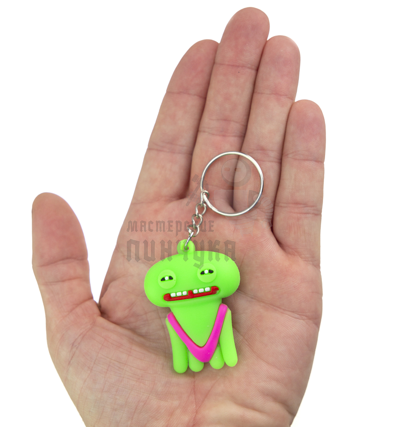 Брелок для ключей "FUGGLER", цв.салатовый