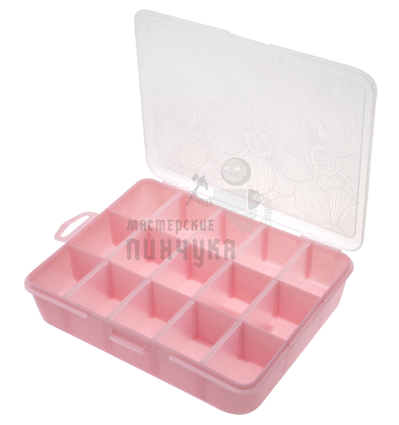 Органайзер для мелочей BranQ Fiori Orchid с разделителями 190х160х45 BQ4015