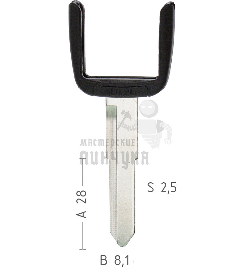 Лезвие SU19U рога п/чип Suzuki