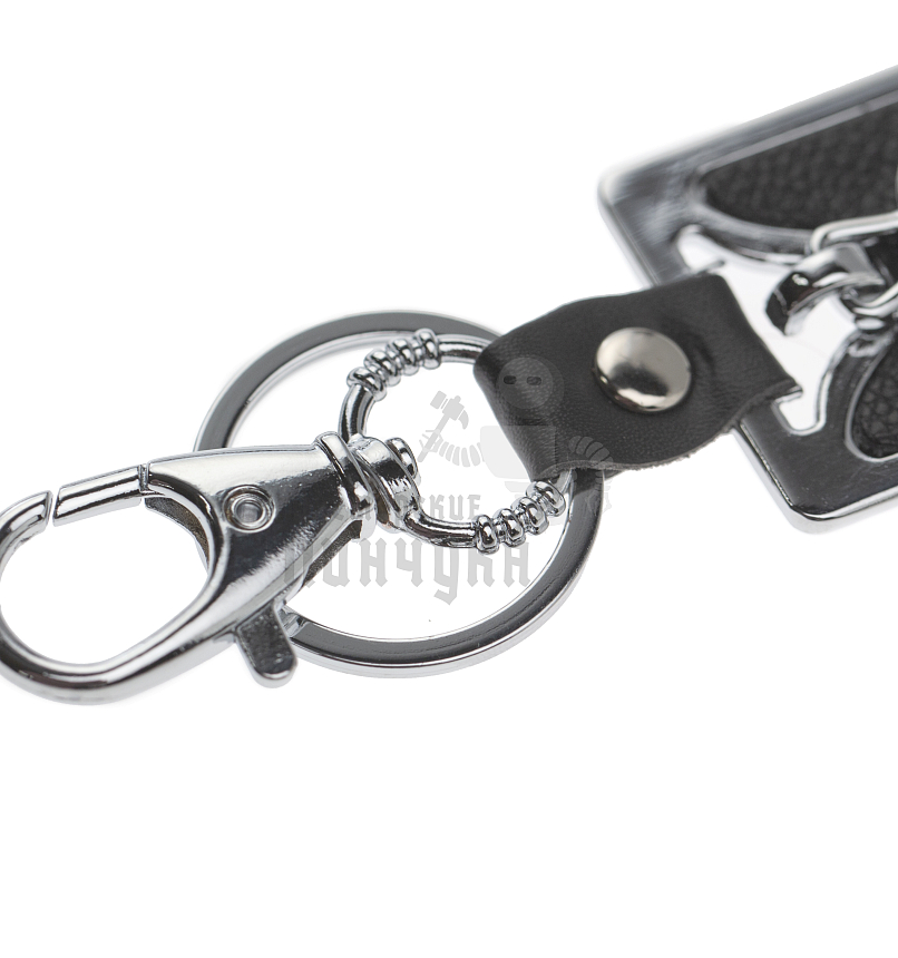 Авто карабин с кольцом для ключей MITSUBISHI