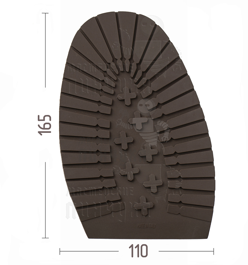 Проф. формованная Casali Cross №3, 3,4мм Коричневый