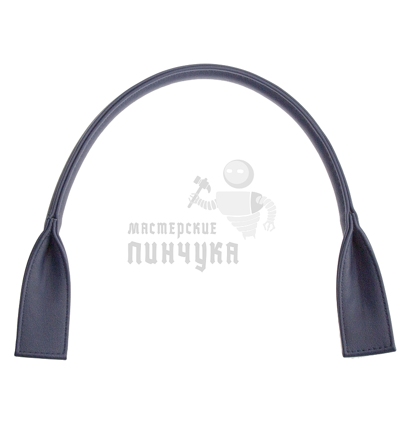 Ручка сумочная кругл.широк. 53см цв.темн.синий