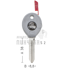 T00CY62P TP00CHR-15.P CY24TE а/пласт.с мест.п/чип CHRYSLER - Чертеж