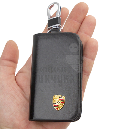 Ключница с карабином PORSCHE