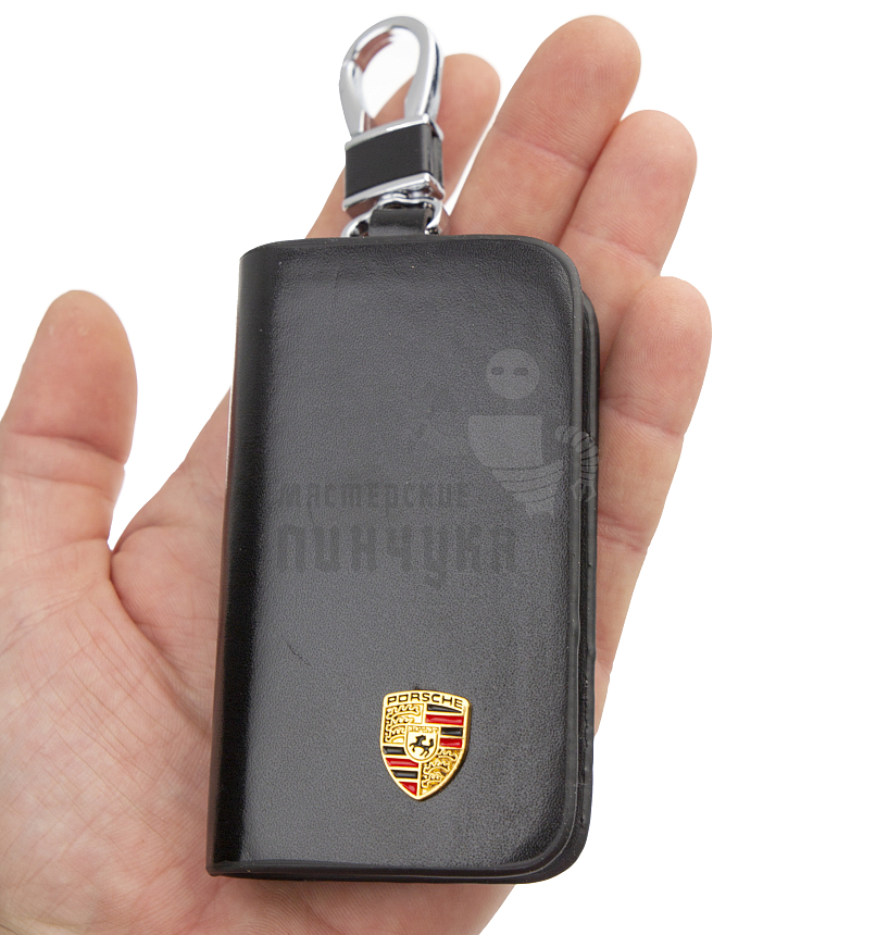 Ключница с карабином PORSCHE
