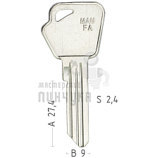 MAU-FA DEK-9D DK5  DKB9/MAU2  КНР 27mm - Чертеж