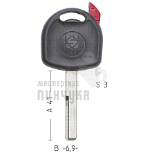 T00YM22P TP00OP-WYP YM27T0 а/пласт.с мест.п/чип OPEL - Чертеж