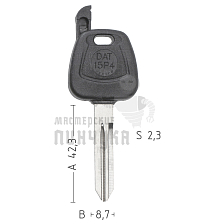 T00NS8PA TP00DAT-15P4 а/пласт.с мест.п/чип NISSAN - Чертеж