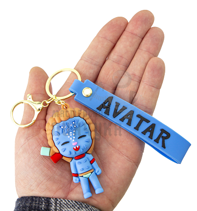 Брелок для ключей Аватар + карабин (5)
