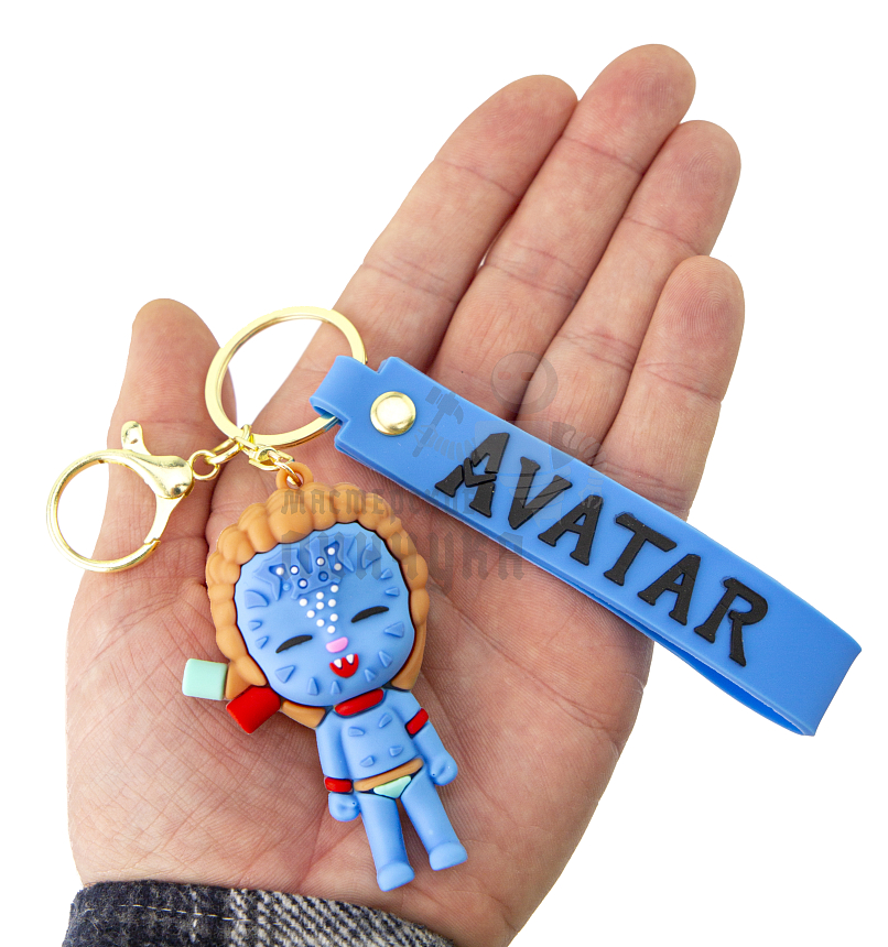 Брелок для ключей Аватар + карабин (5)