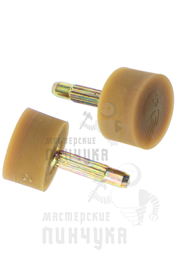 Набойки со штырём Октопус, круглые 12, бежевые