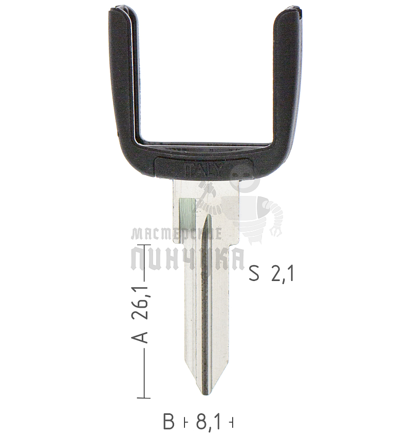 Лезвие FT50U рога п/чип Iveco