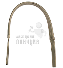 Ручка сумочная, плоская (3311), 65см, цв.бронза - Чертеж