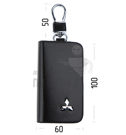 Ключница с карабином MITSUBISHI