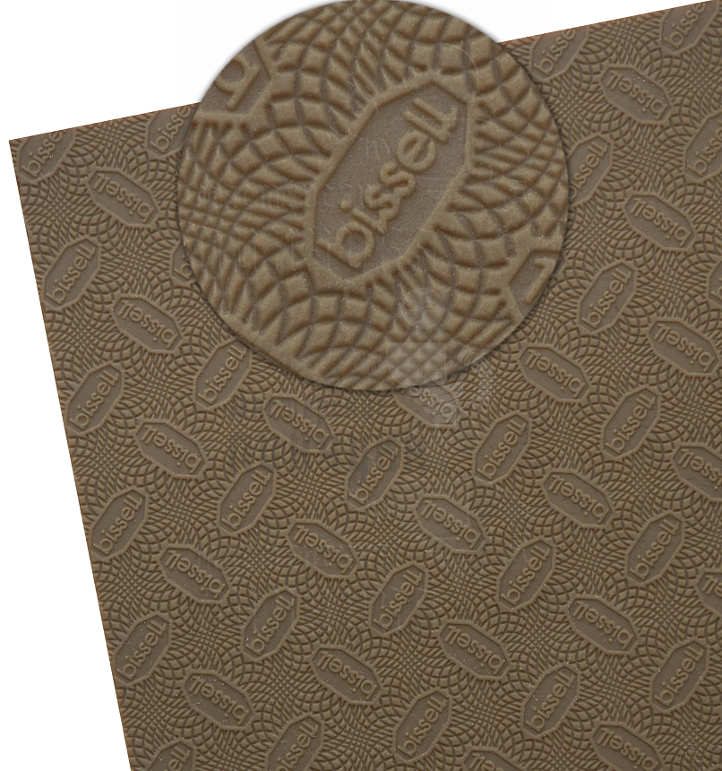 Набойки лист. Piligrim Bissell "Перелив" 380х570х6,2мм, цв. св. коричневый