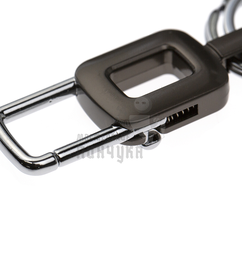 Карабин с двумя кольцами для ключей