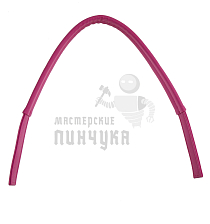 Ручка сумочная 65см, плоская (2257), цв.фуксия - Чертеж