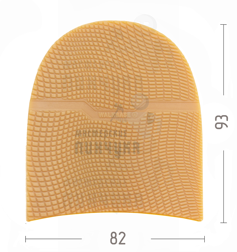 Набойка "Walkbase"  т.7, р.4, цв. натуральный