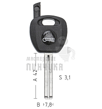 T00HYN13P TP00HY-18.P а/пласт.с мест.п/чип HYUNDAI - Чертеж