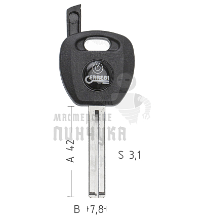 T00HYN13P TP00HY-18.P а/пласт.с мест.п/чип HYUNDAI