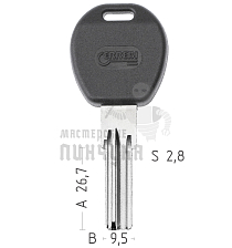 AT12P65  IS-10P  IE26P  ISE26  - Чертеж
