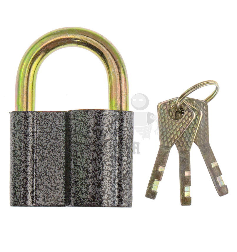 Навесной замок Avers PD-20-60-Blister (графитовый)