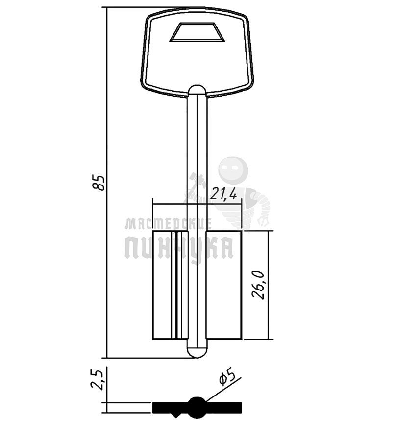 ELP2D (силумин)
