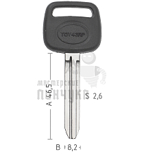 TY37P79/ISU7P166  ISU-3DP  TOY43RP  TY51LP  - Чертеж