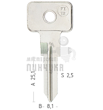 FI12 GT8F FAZI GB12R - Чертеж