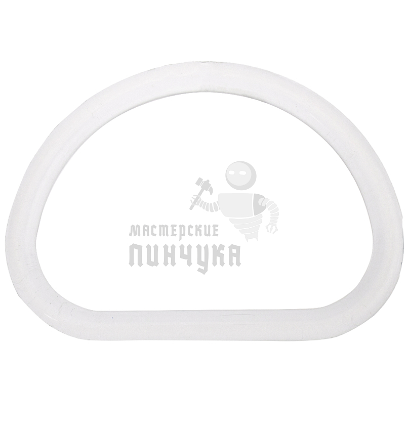 Ручка для сумки, акриловая, цв.прозрачный