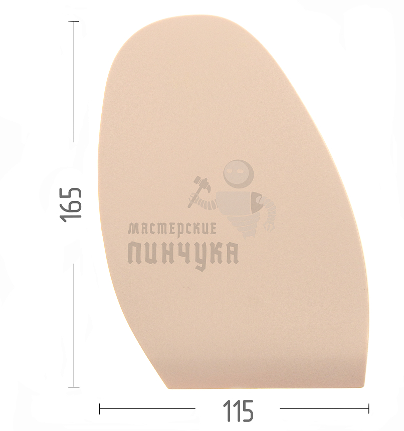 Проф. формованная для лабутенов Casali Silk №3,1,3мм Бежевый